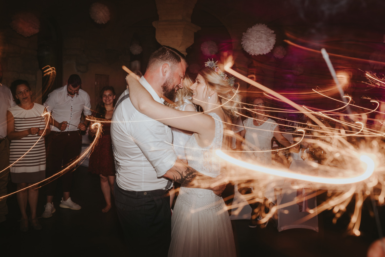 662- Hochzeit Weingut am Maxbrunnen - Bad Duerkheim - Jaqueline & Florian & Joleen - Stephan Presser Photography